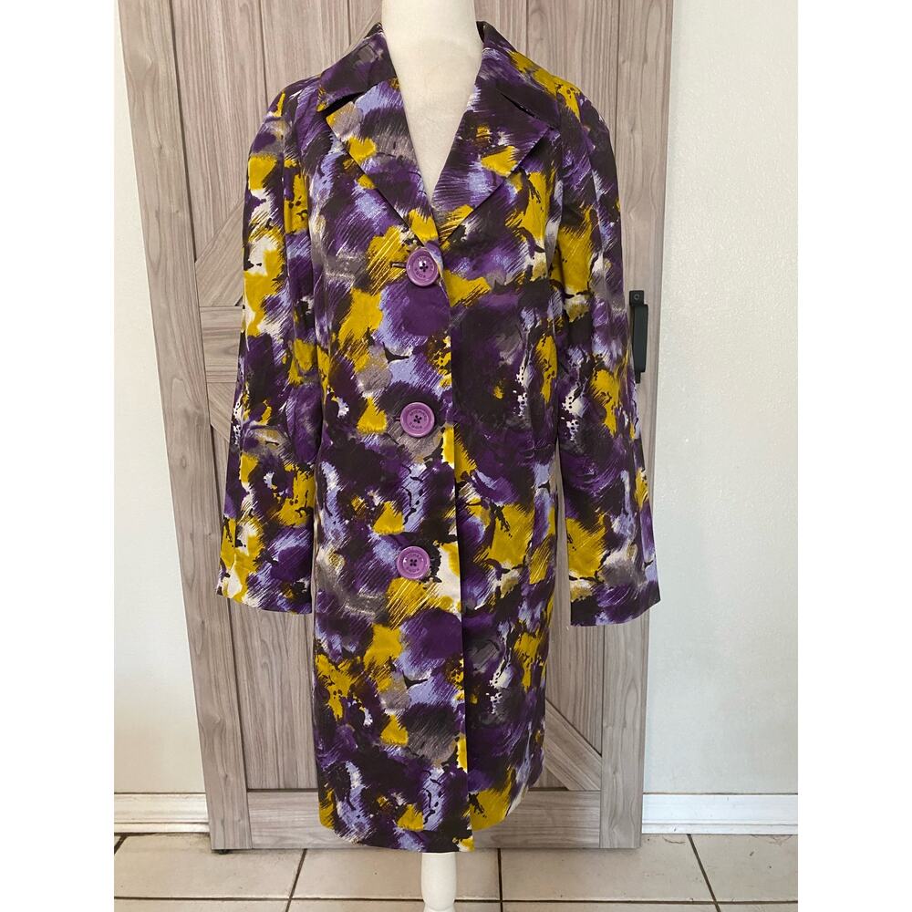 Michael Michael Kors Xs Multicolor 3 Button 3/4 L… - image 1